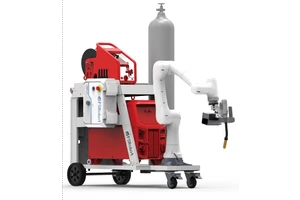 Small welding robot: non-teaching programming visual intelligent welding robot